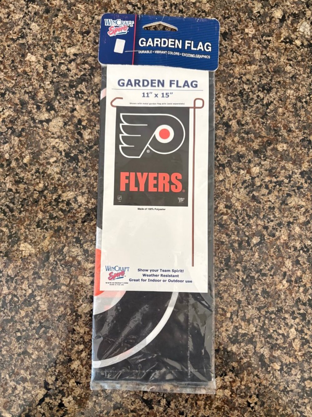 WinCraft Philadelphia Flyers Garden Flag 11x15 - New in Package